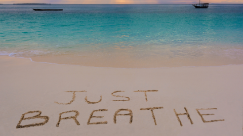 destress with your breath